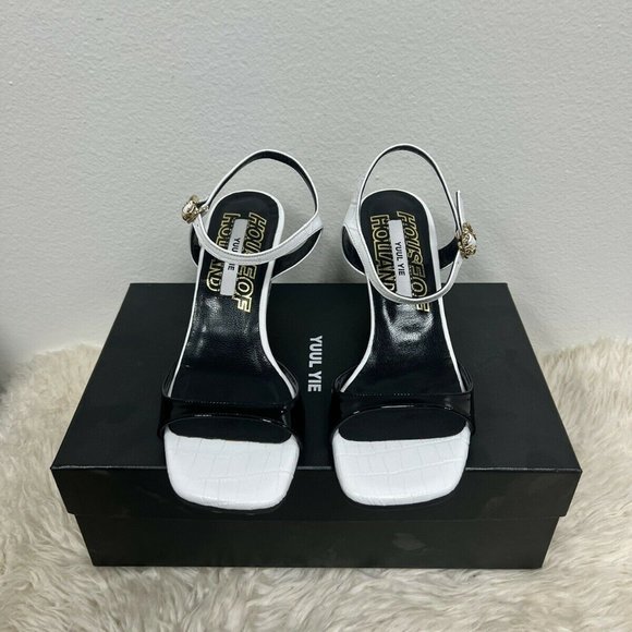 NIB House of Holland x Yuul Yie Sunset 70mm Heel Ankle Strap Slingback Sandal - Picture 6 of 9